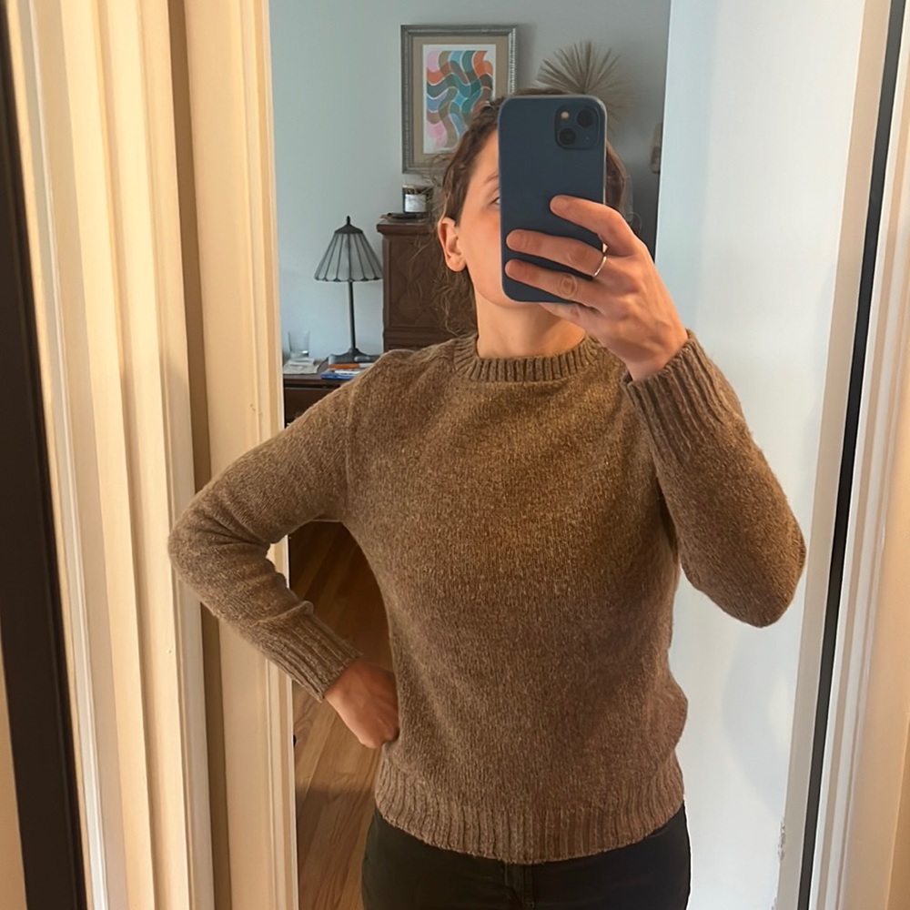Vintage Shetland wool sweater